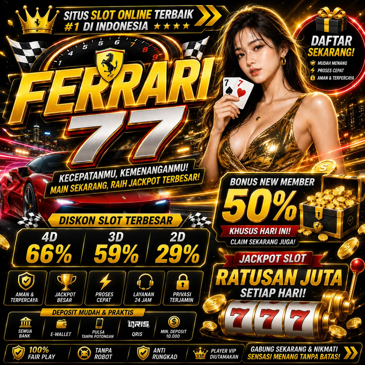 FERRARI77 Banner